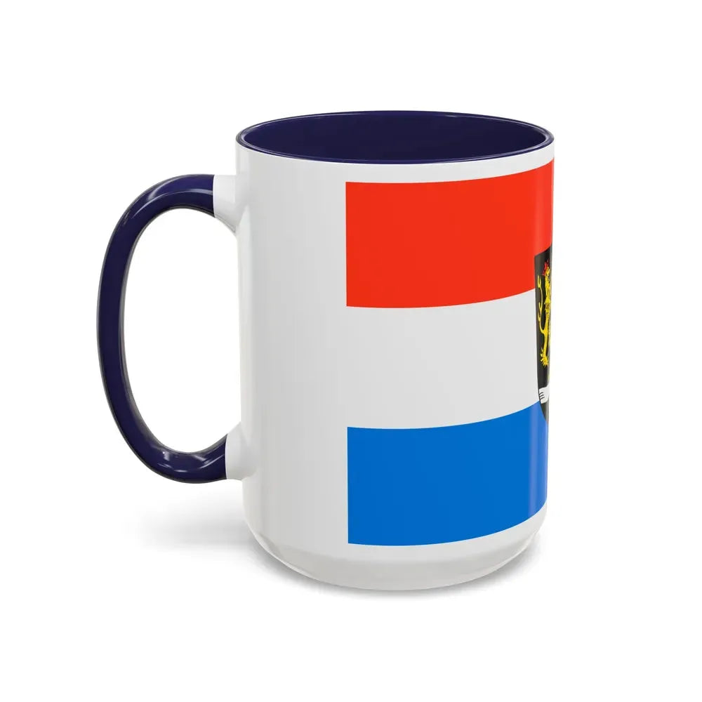 Flag of Schwandorf Germany - Accent Coffee Mug - Go Mug Yourself