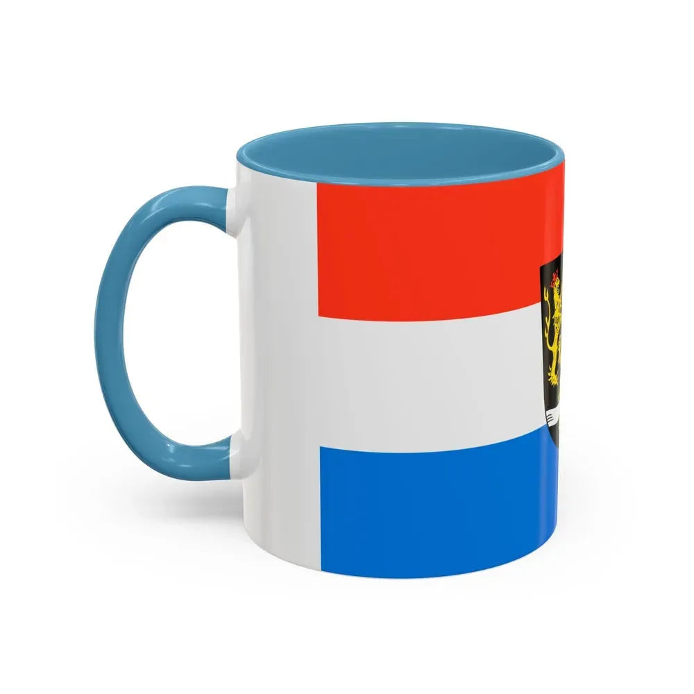 Flag of Schwandorf Germany - Accent Coffee Mug - Go Mug Yourself