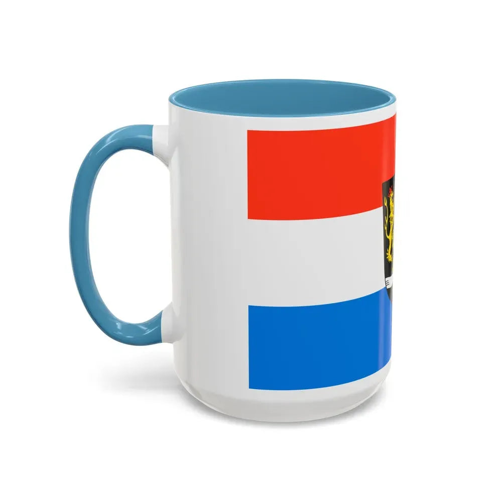 Flag of Schwandorf Germany - Accent Coffee Mug - Go Mug Yourself