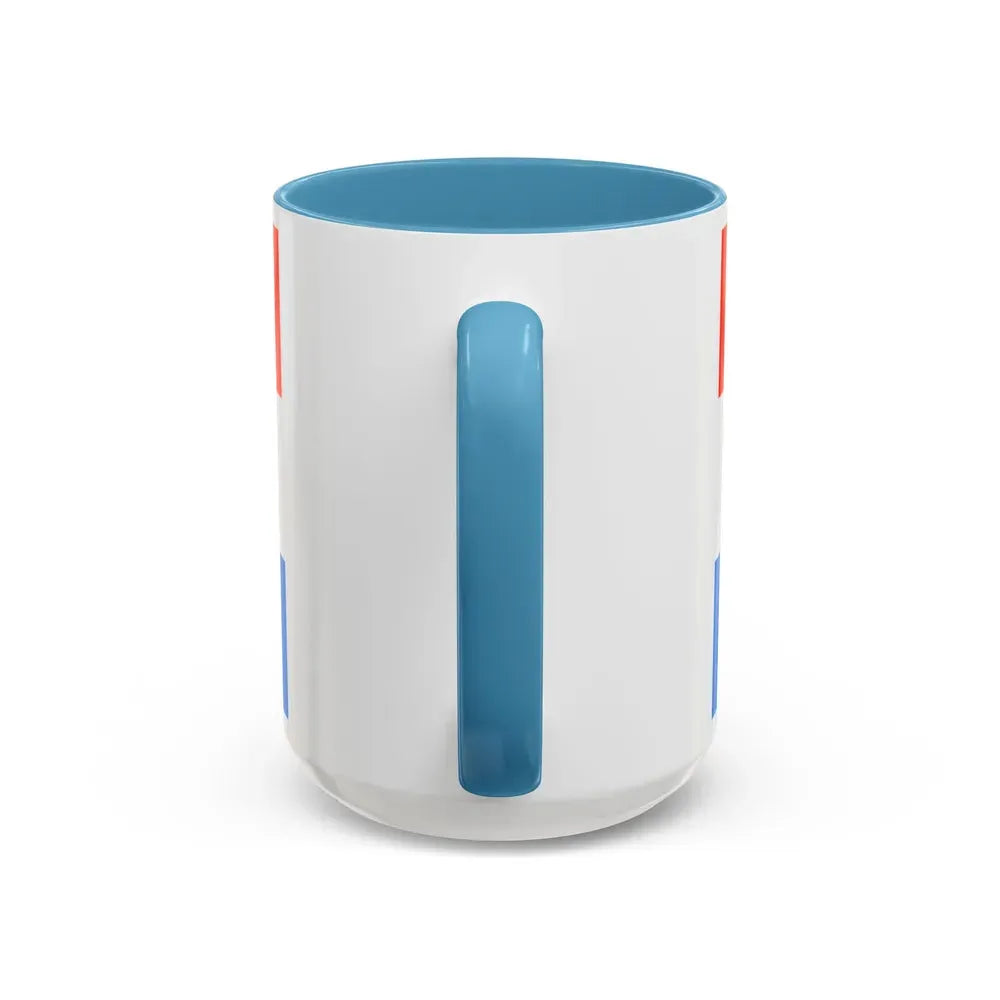 Flag of Schwandorf Germany - Accent Coffee Mug - Go Mug Yourself