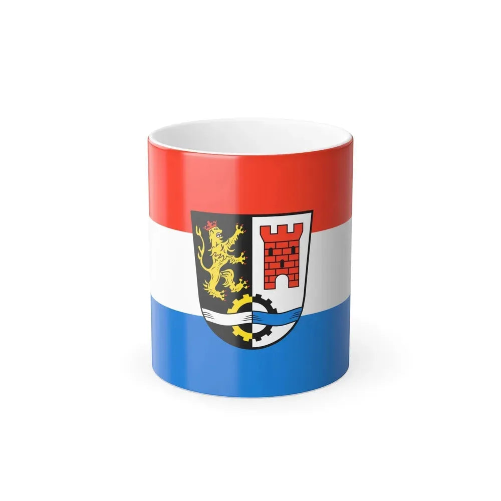 Flag of Schwandorf Germany - Color Changing Coffee Mug 11oz - Go Mug Yourself