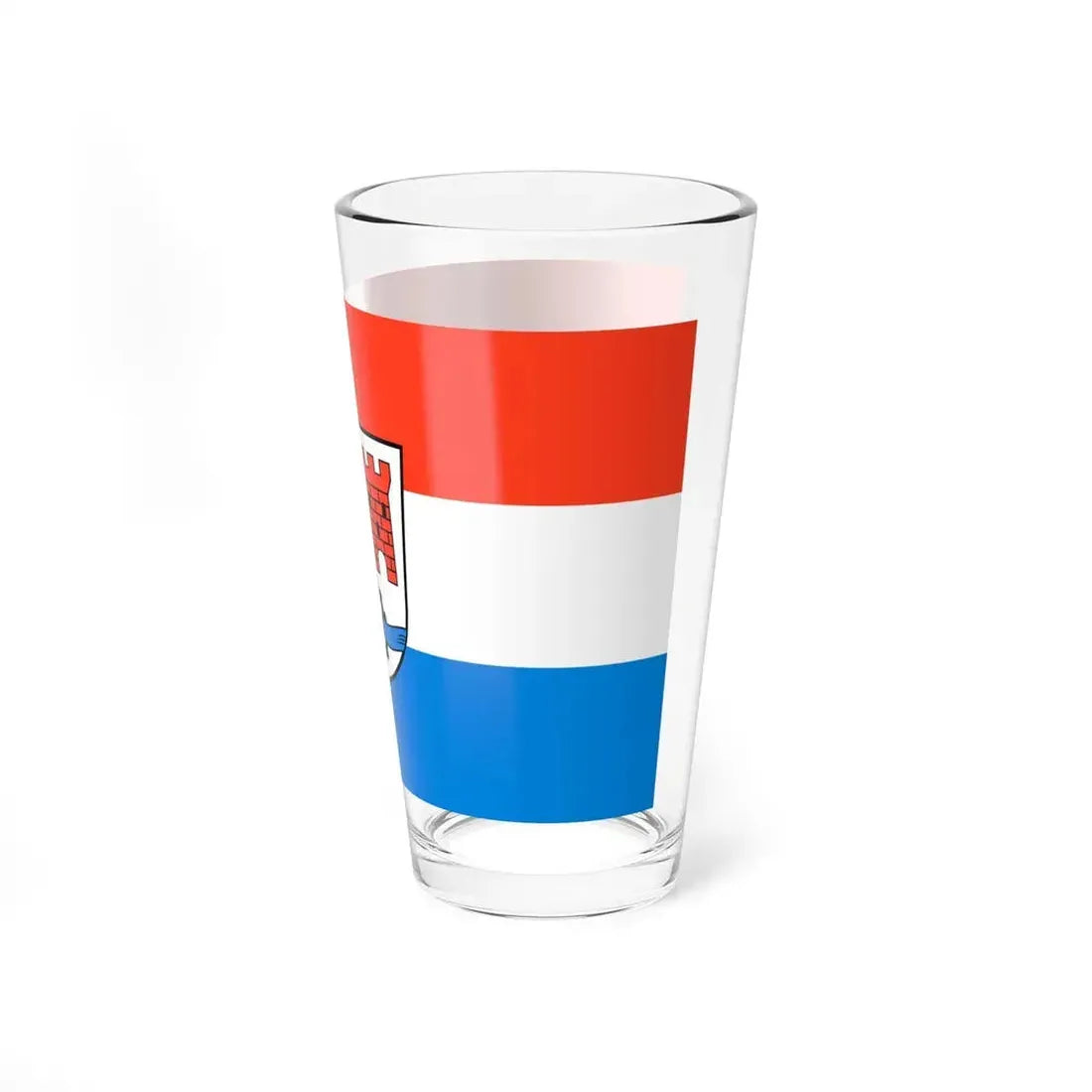 Flag of Schwandorf Germany - Pint Glass 16oz - Go Mug Yourself