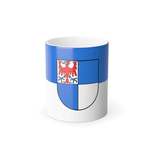 Flag of Schwarzwald Baar Kreis Germany - Color Changing Coffee Mug 11oz - Go Mug Yourself