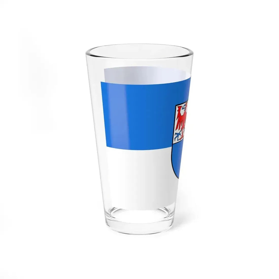 Flag of Schwarzwald Baar Kreis Germany - Pint Glass 16oz - Go Mug Yourself