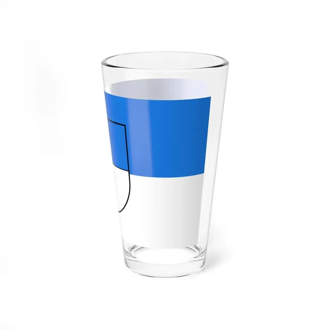 Flag of Schwarzwald Baar Kreis Germany - Pint Glass 16oz - Go Mug Yourself