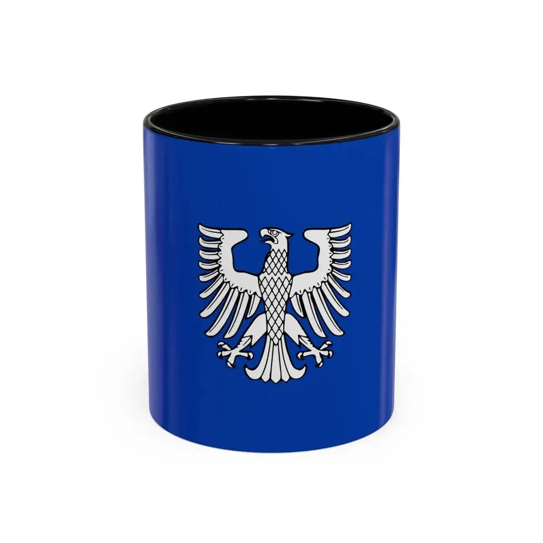 Flag of Schweinfurt 2 Germany - Accent Coffee Mug 11oz Black - Go Mug Yourself