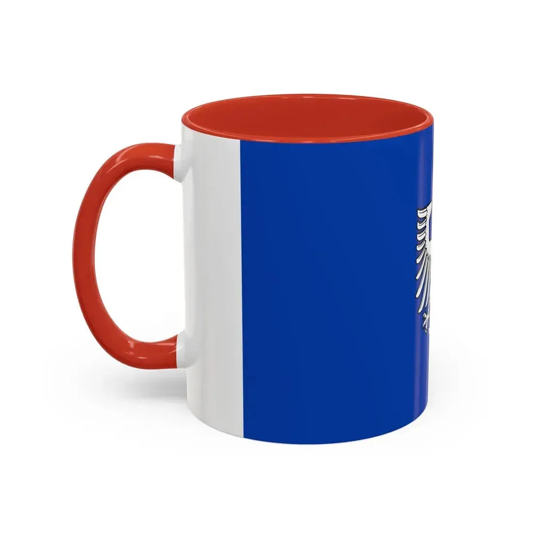 Flag of Schweinfurt 2 Germany - Accent Coffee Mug - Go Mug Yourself