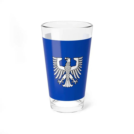 Flag of Schweinfurt 2 Germany - Pint Glass 16oz 16oz - Go Mug Yourself