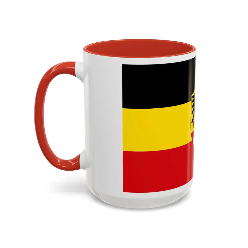 Flag of Schweinfurt Germany - Accent Coffee Mug - Go Mug Yourself