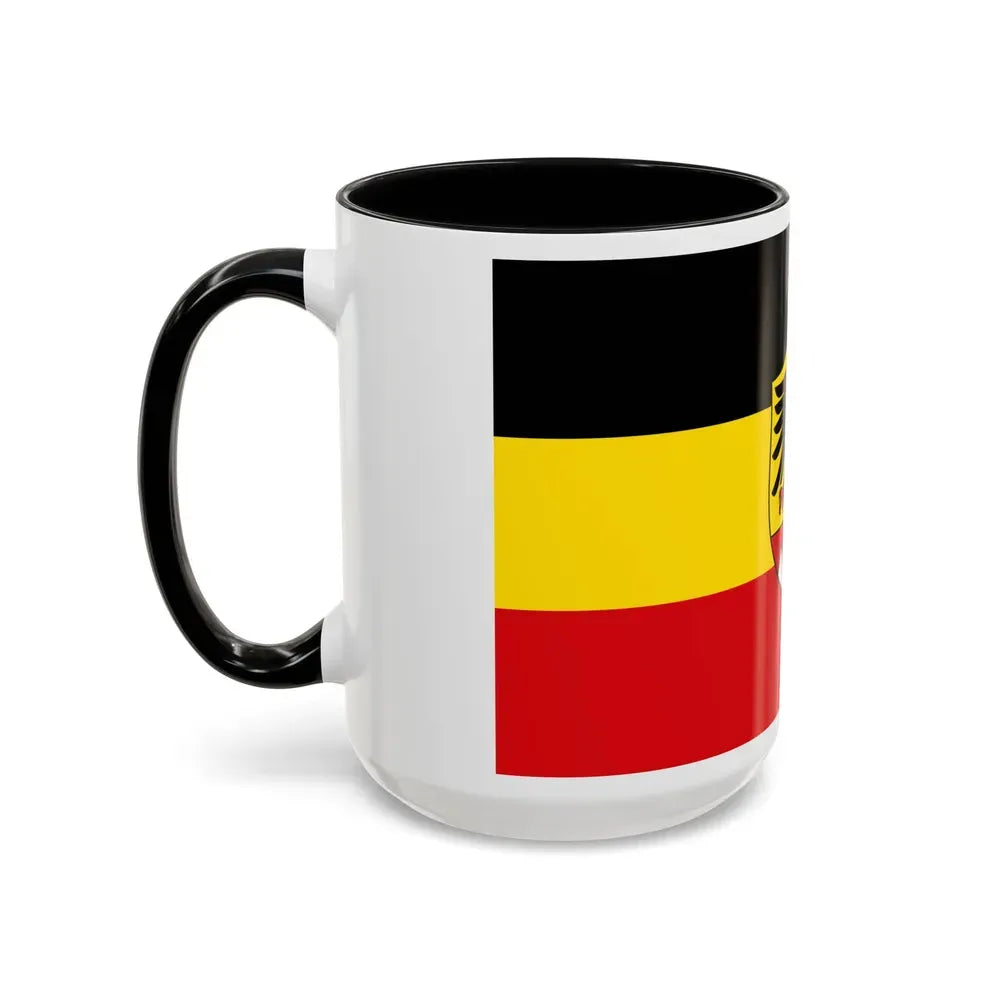 Flag of Schweinfurt Germany - Accent Coffee Mug - Go Mug Yourself