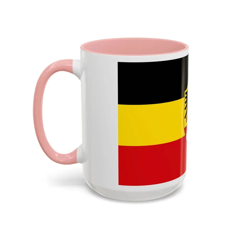 Flag of Schweinfurt Germany - Accent Coffee Mug - Go Mug Yourself
