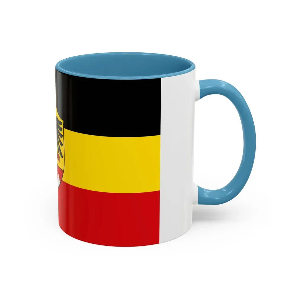Flag of Schweinfurt Germany - Accent Coffee Mug - Go Mug Yourself