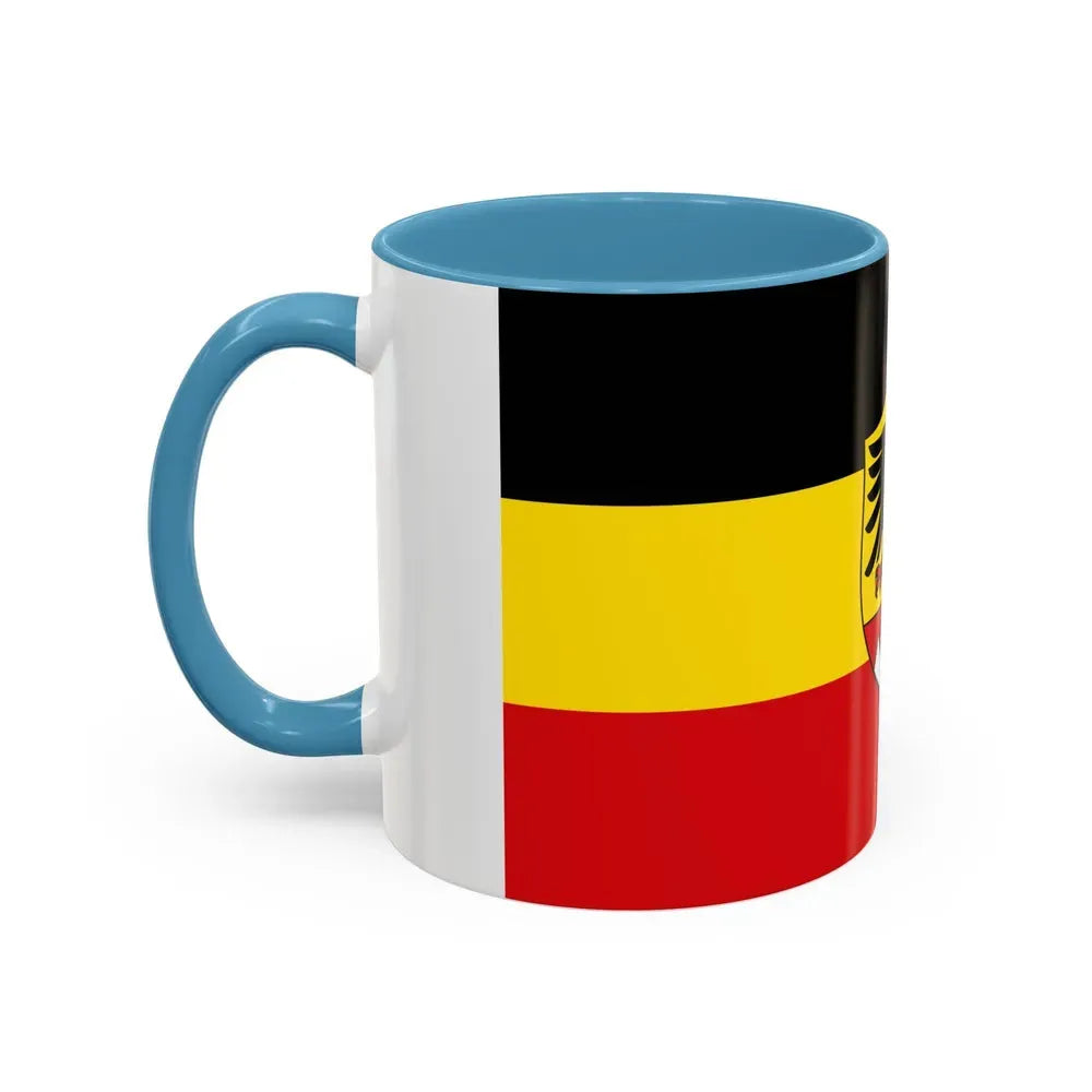 Flag of Schweinfurt Germany - Accent Coffee Mug - Go Mug Yourself