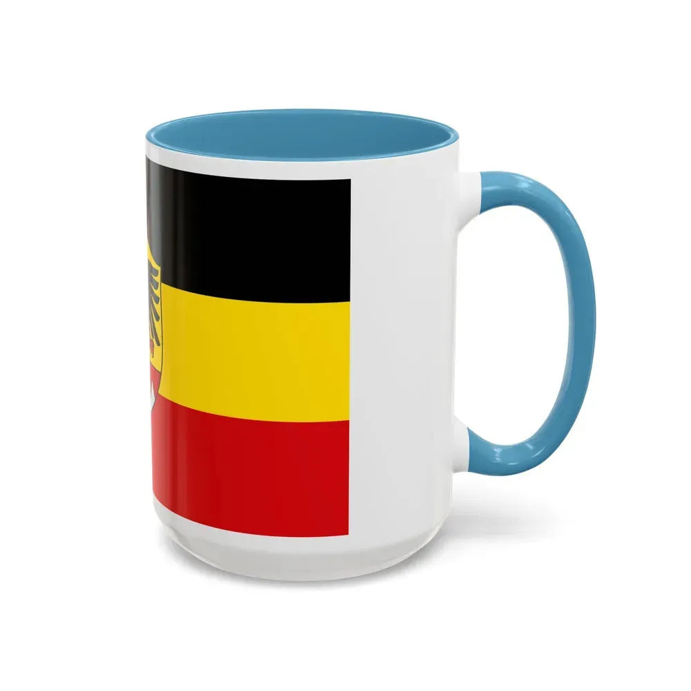 Flag of Schweinfurt Germany - Accent Coffee Mug - Go Mug Yourself