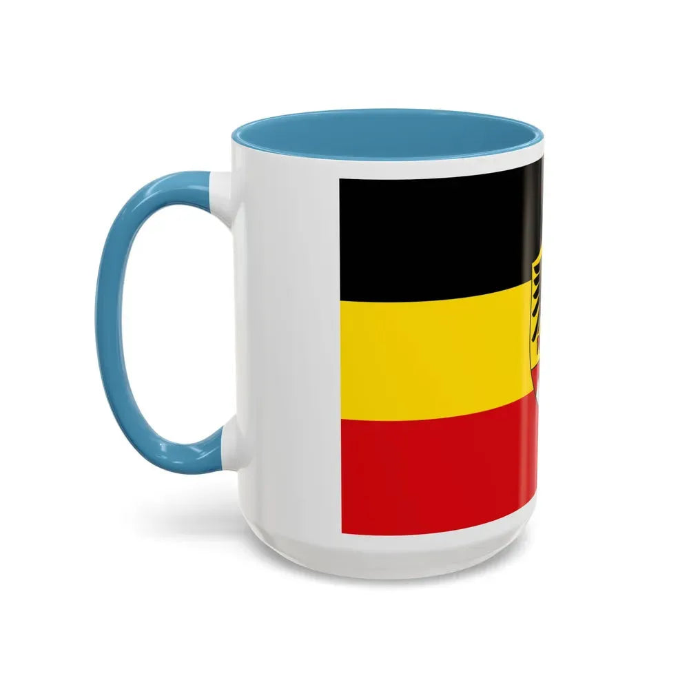 Flag of Schweinfurt Germany - Accent Coffee Mug - Go Mug Yourself