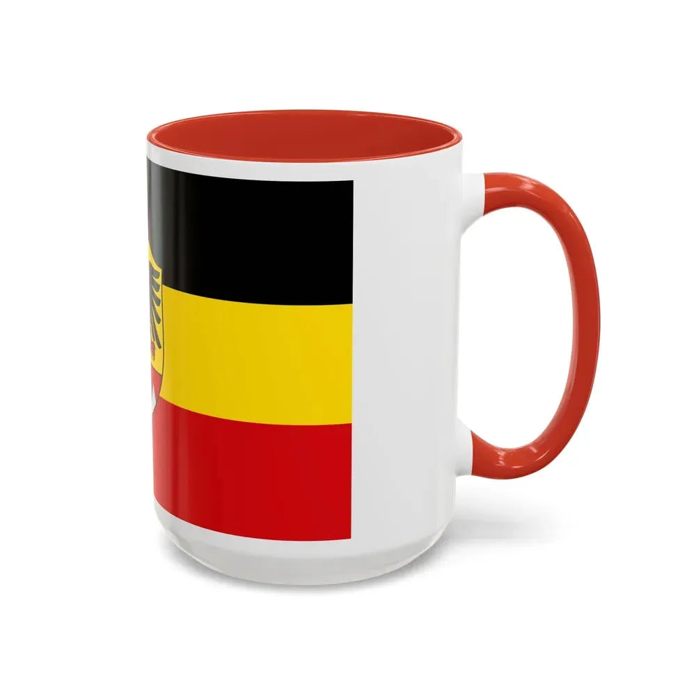 Flag of Schweinfurt Germany - Accent Coffee Mug - Go Mug Yourself