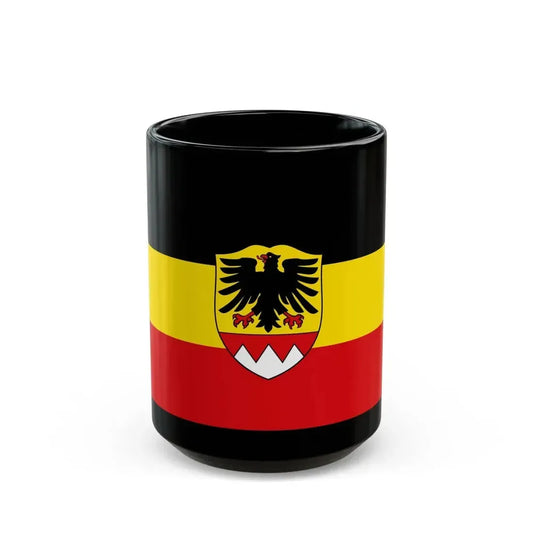Flag of Schweinfurt Germany - Black Coffee Mug 15oz - Go Mug Yourself