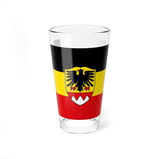 Flag of Schweinfurt Germany - Pint Glass 16oz 16oz - Go Mug Yourself