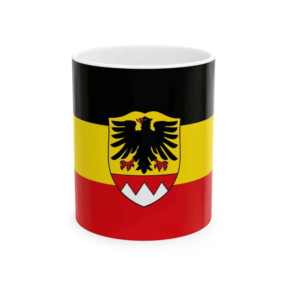 Flag of Schweinfurt Germany - White Coffee Mug 11oz - Go Mug Yourself