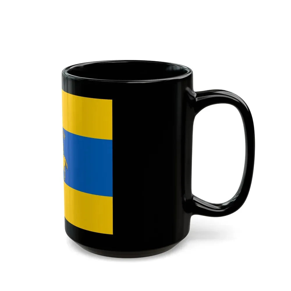 Flag of Schwerin Germany - Black Coffee Mug - Go Mug Yourself