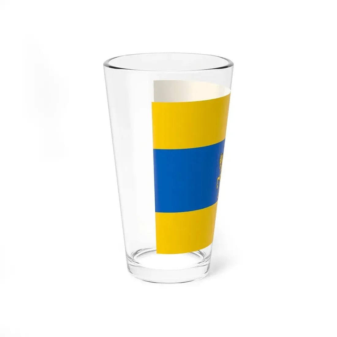 Flag of Schwerin Germany - Pint Glass 16oz - Go Mug Yourself