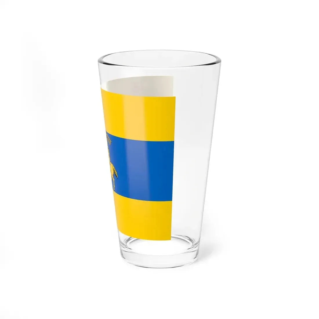 Flag of Schwerin Germany - Pint Glass 16oz - Go Mug Yourself
