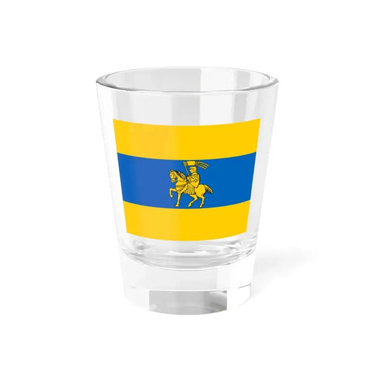 Flag of Schwerin Germany - Shot Glass 1.5oz 1.5oz - Go Mug Yourself