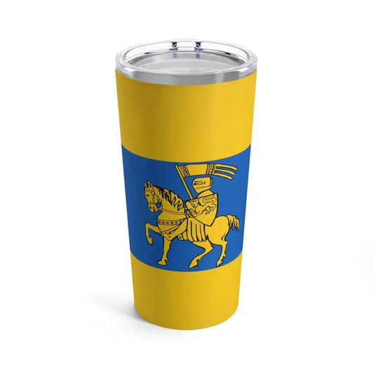 Flag of Schwerin Germany - Tumbler 20oz 20oz - Go Mug Yourself