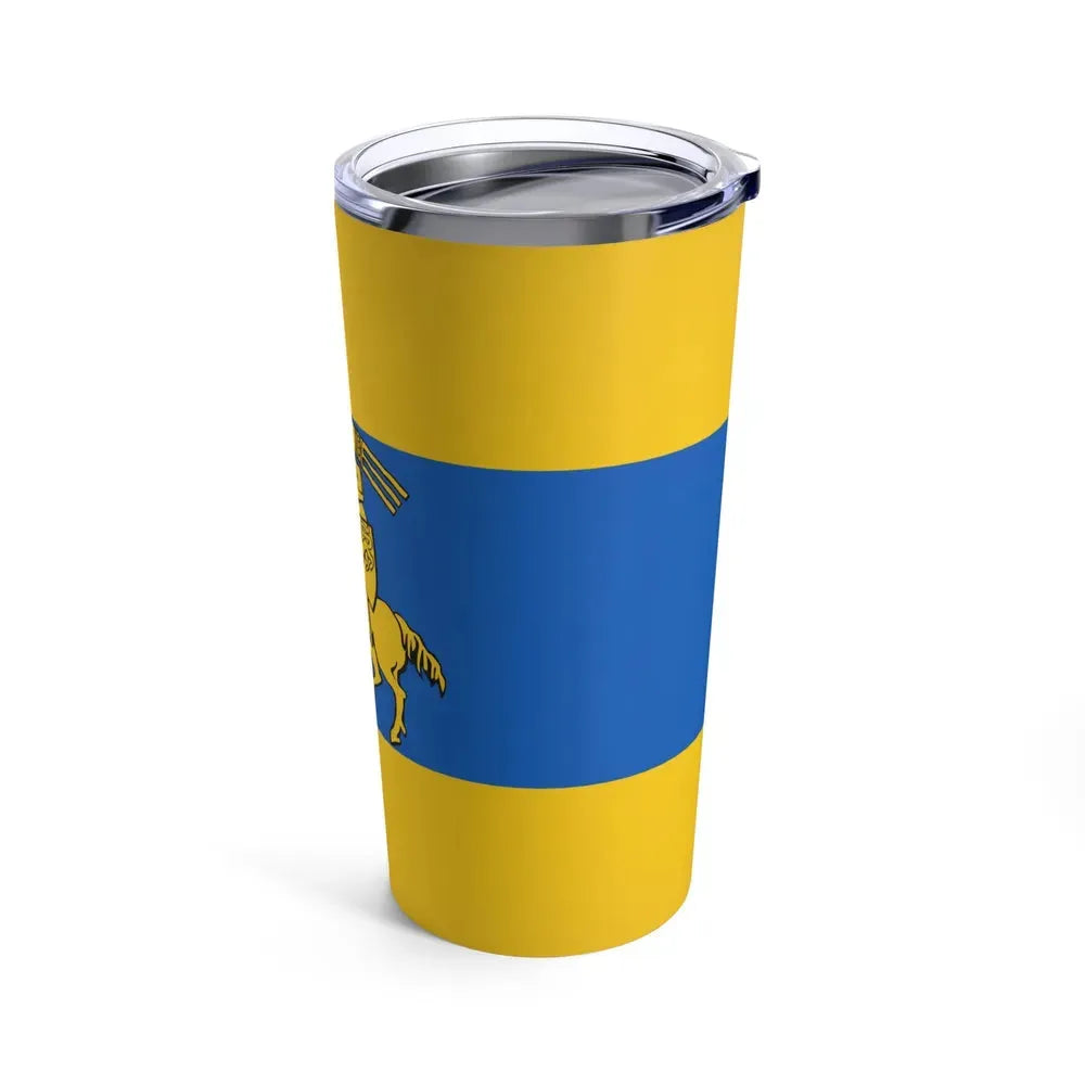 Flag of Schwerin Germany - Tumbler 20oz - Go Mug Yourself