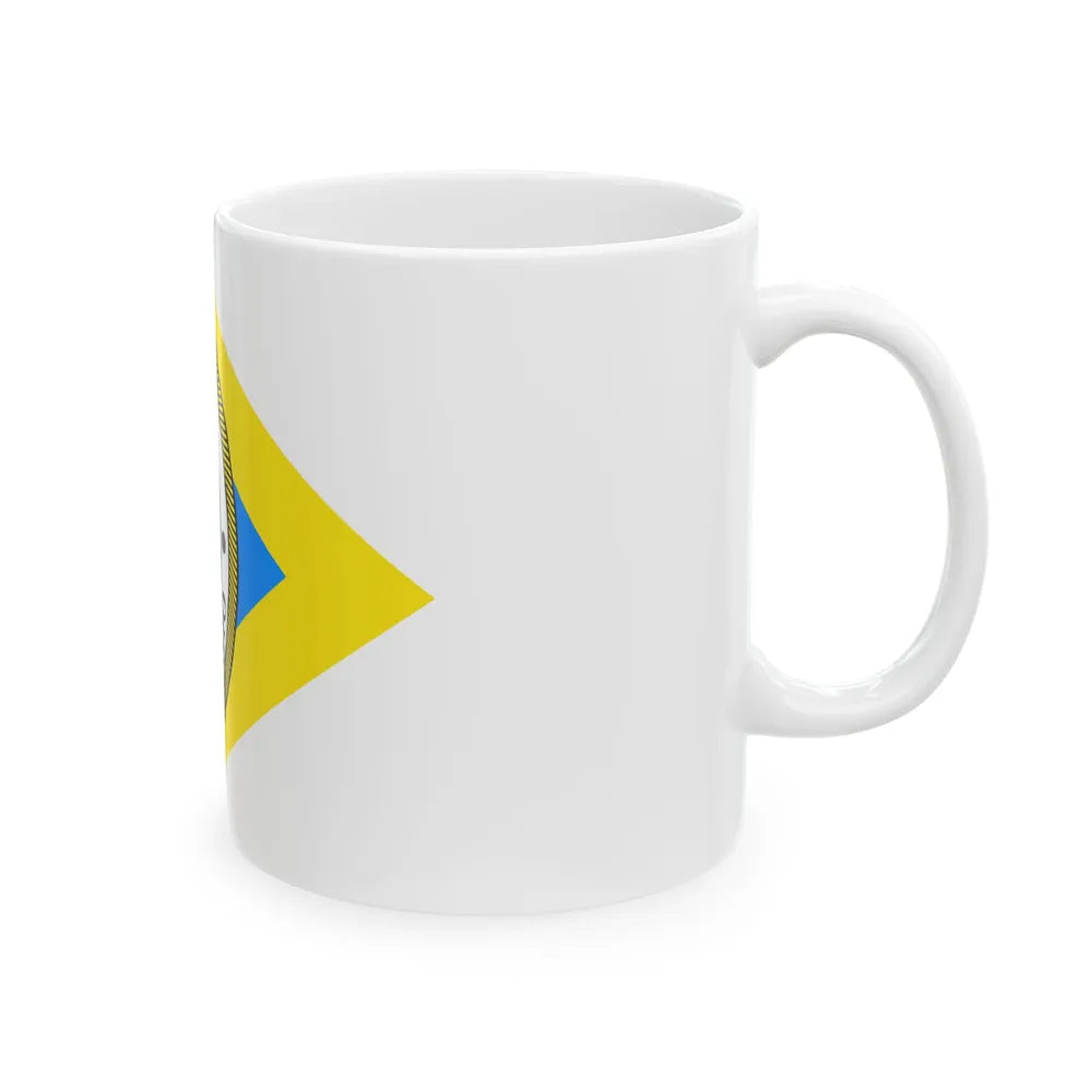 Flag of Scioto County Ohio (United States) White Coffee Mug - Go Mug Yourself