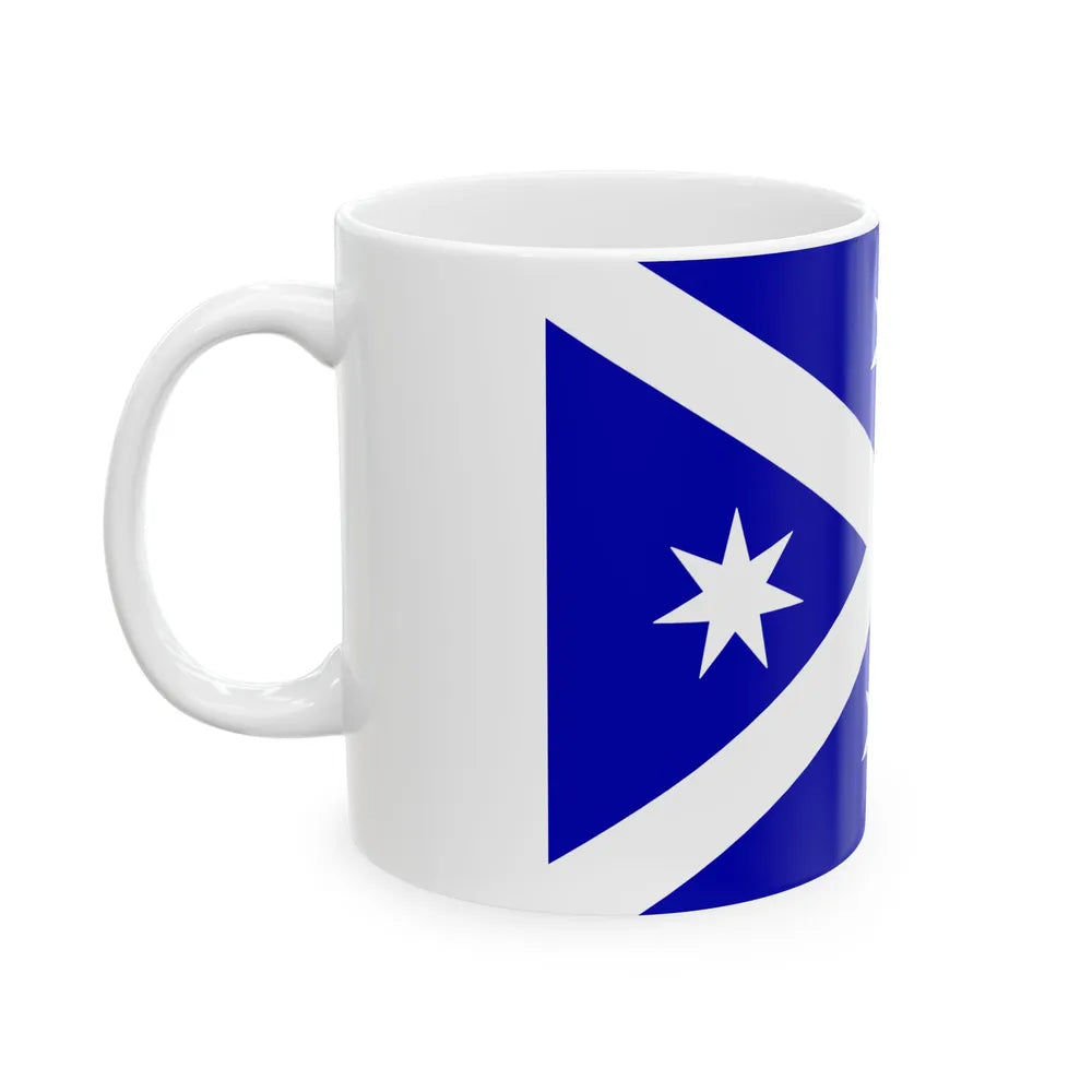 Flag of Scotland Island (Australia) White Coffee Mug - Go Mug Yourself