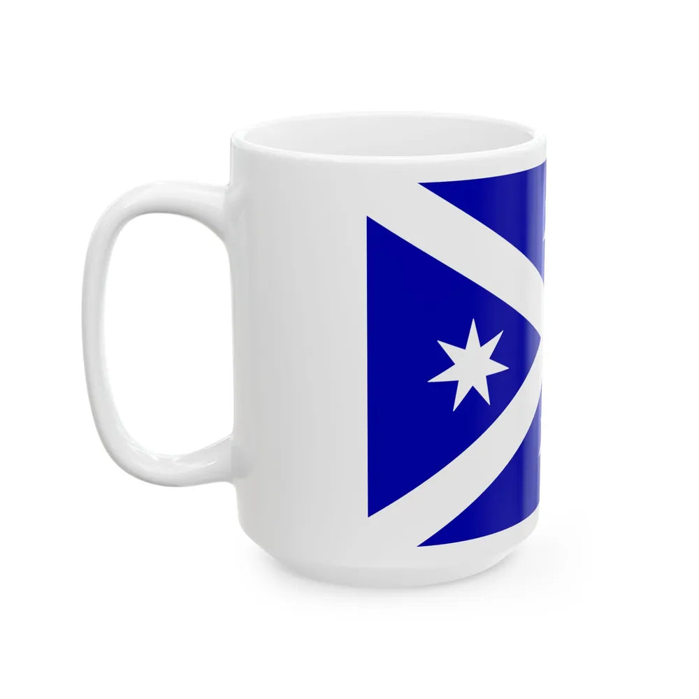 Flag of Scotland Island (Australia) White Coffee Mug - Go Mug Yourself