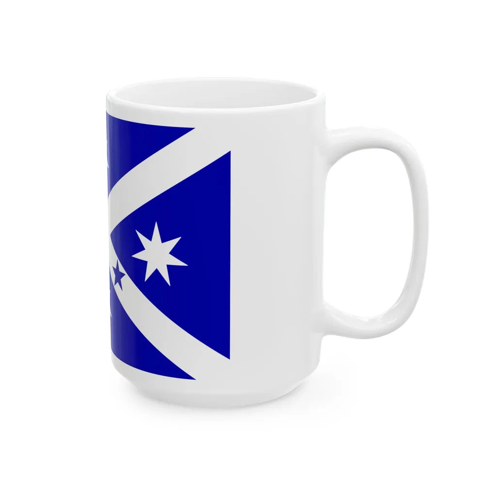 Flag of Scotland Island (Australia) White Coffee Mug - Go Mug Yourself