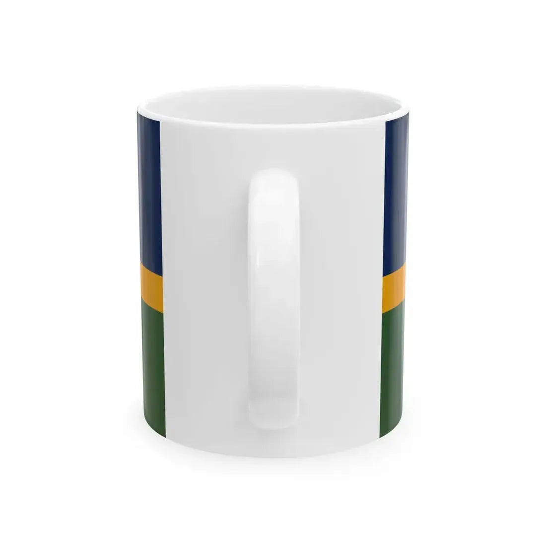 Flag of Scott Louisiana (United States) White Coffee Mug - Go Mug Yourself