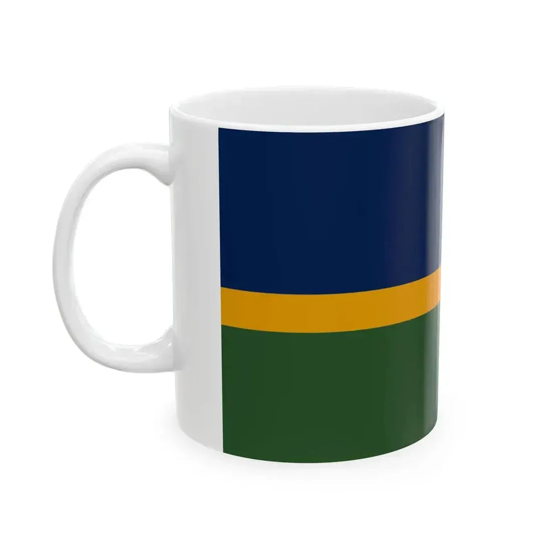 Flag of Scott Louisiana (United States) White Coffee Mug - Go Mug Yourself