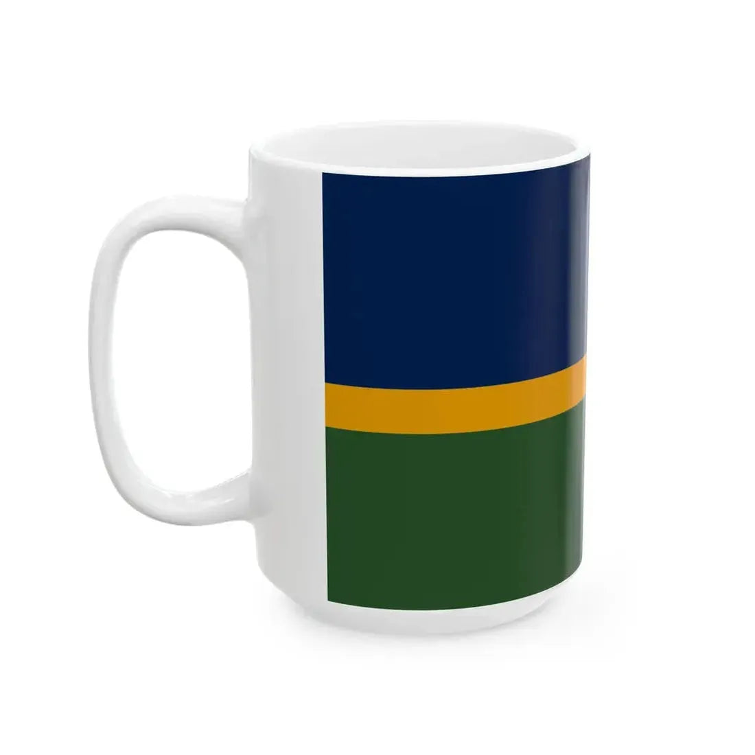 Flag of Scott Louisiana (United States) White Coffee Mug - Go Mug Yourself