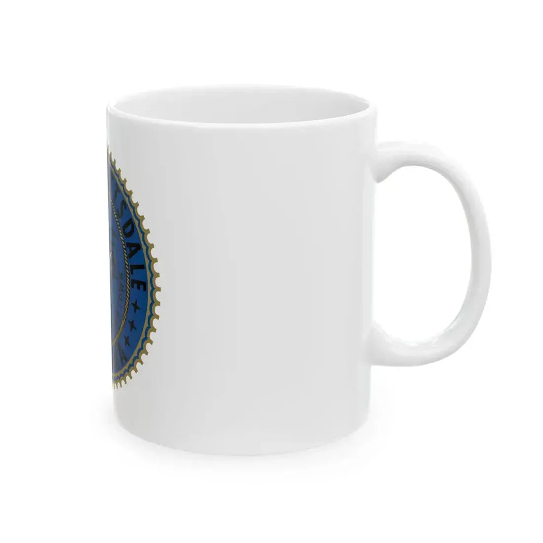 Flag of Scottsdale Arizona (United States) White Coffee Mug - Go Mug Yourself