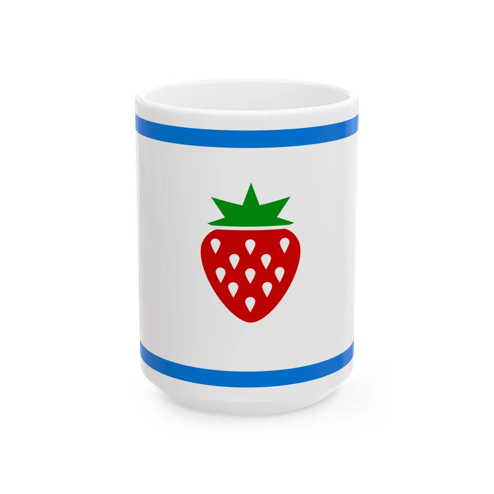Flag of Searcy County Arkansas (United States) White Coffee Mug 15oz - Go Mug Yourself
