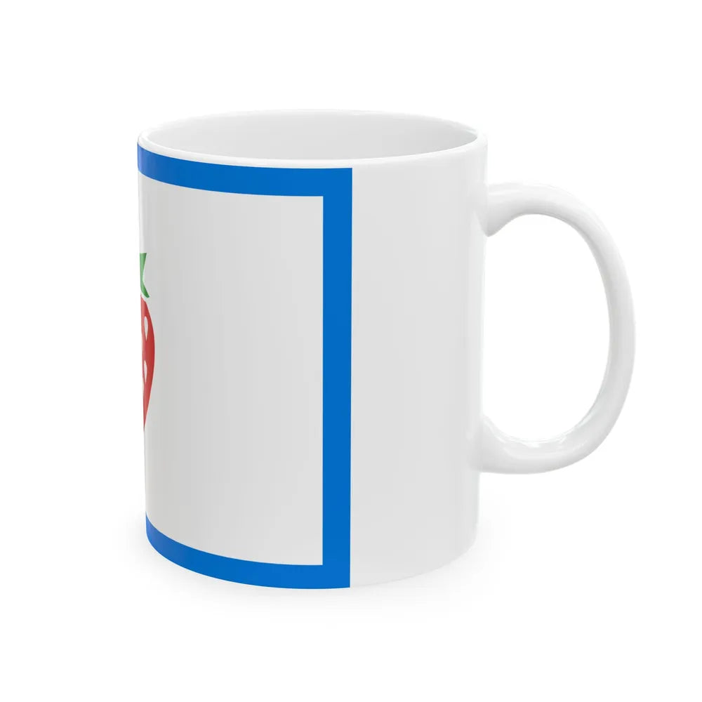 Flag of Searcy County Arkansas (United States) White Coffee Mug - Go Mug Yourself