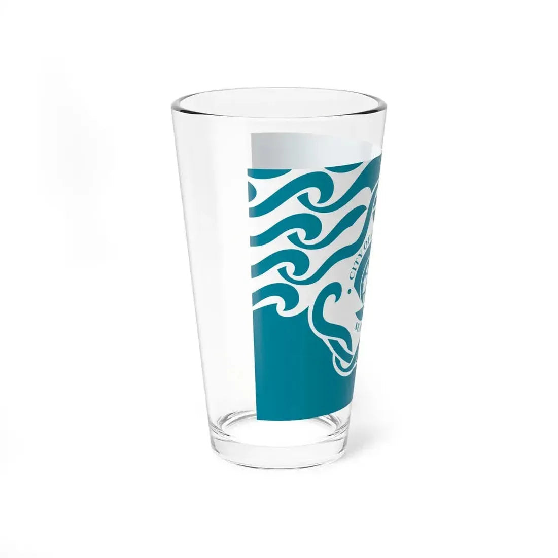 Flag of Seattle - Pint Glass 16oz - Go Mug Yourself