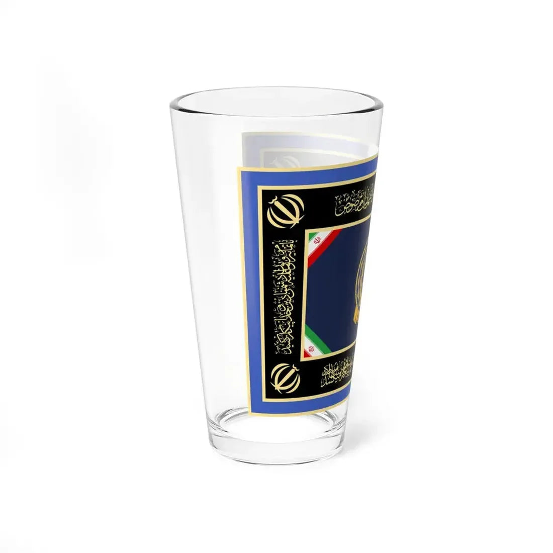 Flag of Secretariat of the General Supervision of the Army Ground Force Command of I.R.Iran (Iran) Pint Glass 16oz - Go Mug Yourself