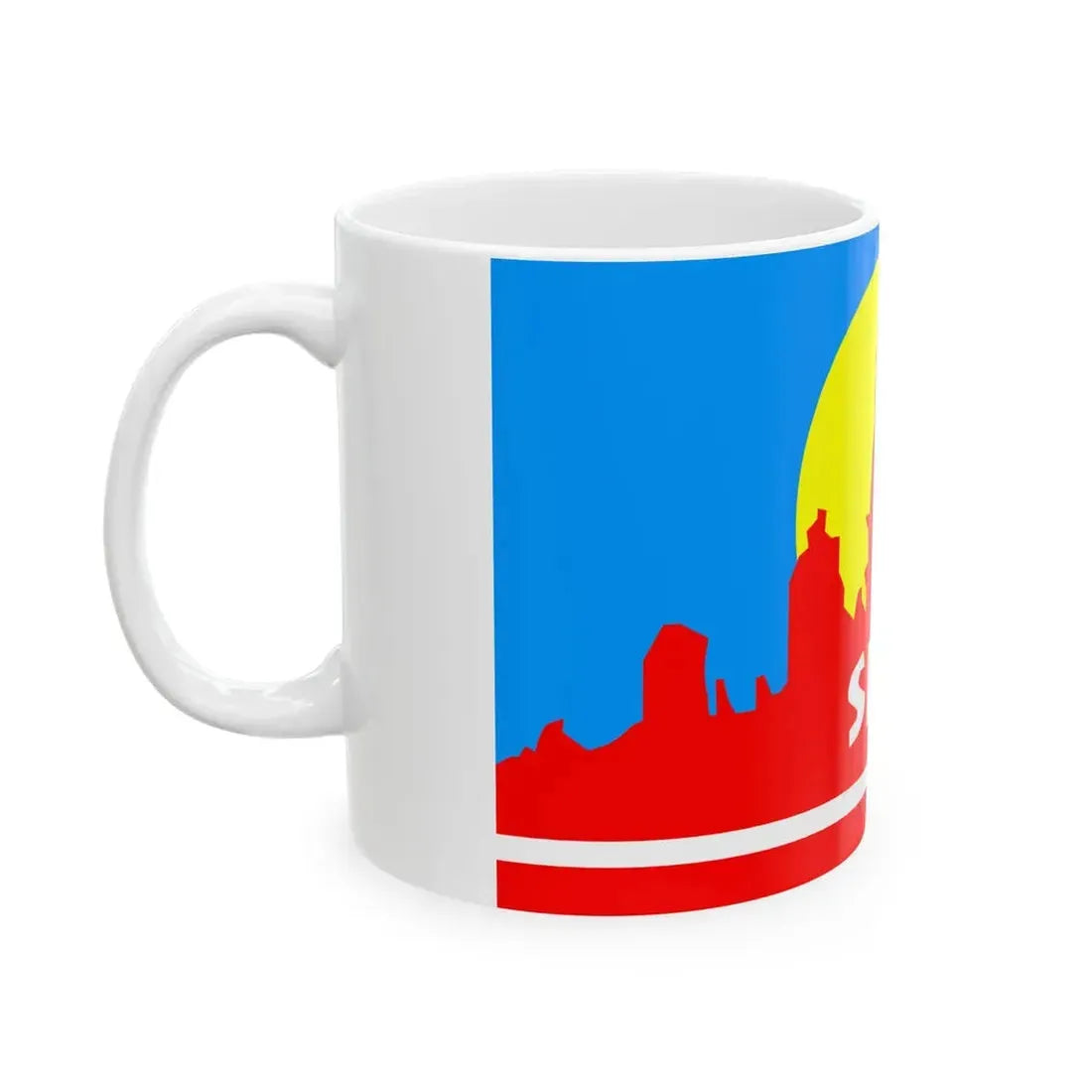 Flag of Sedona Arizona (United States) White Coffee Mug - Go Mug Yourself