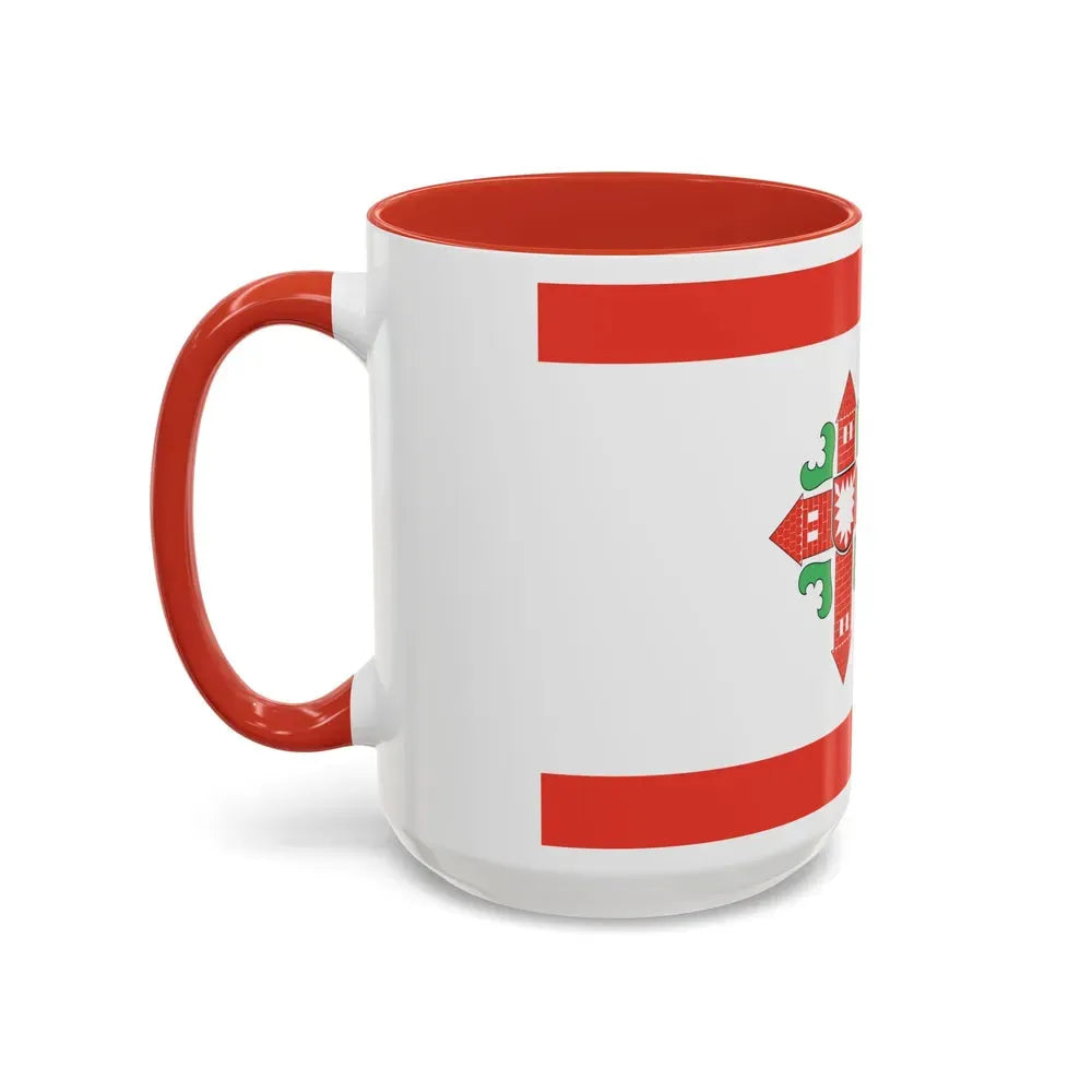 Flag of Segeberg Germany - Accent Coffee Mug - Go Mug Yourself