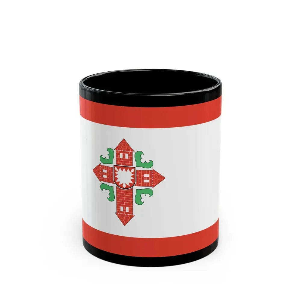 Flag of Segeberg Germany - Black Coffee Mug 11oz - Go Mug Yourself