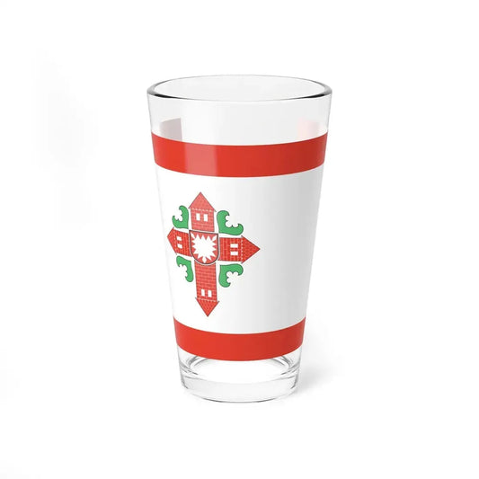Flag of Segeberg Germany - Pint Glass 16oz 16oz - Go Mug Yourself