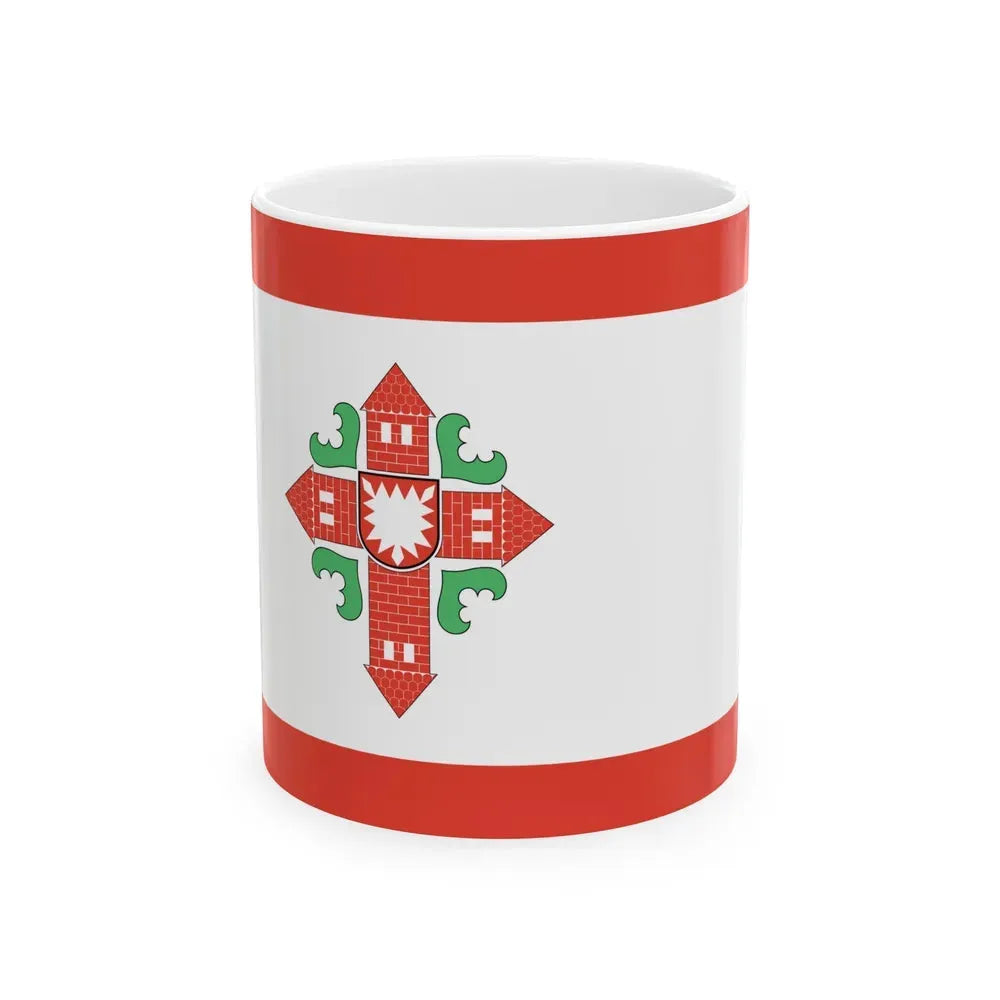 Flag of Segeberg Germany - White Coffee Mug 11oz - Go Mug Yourself