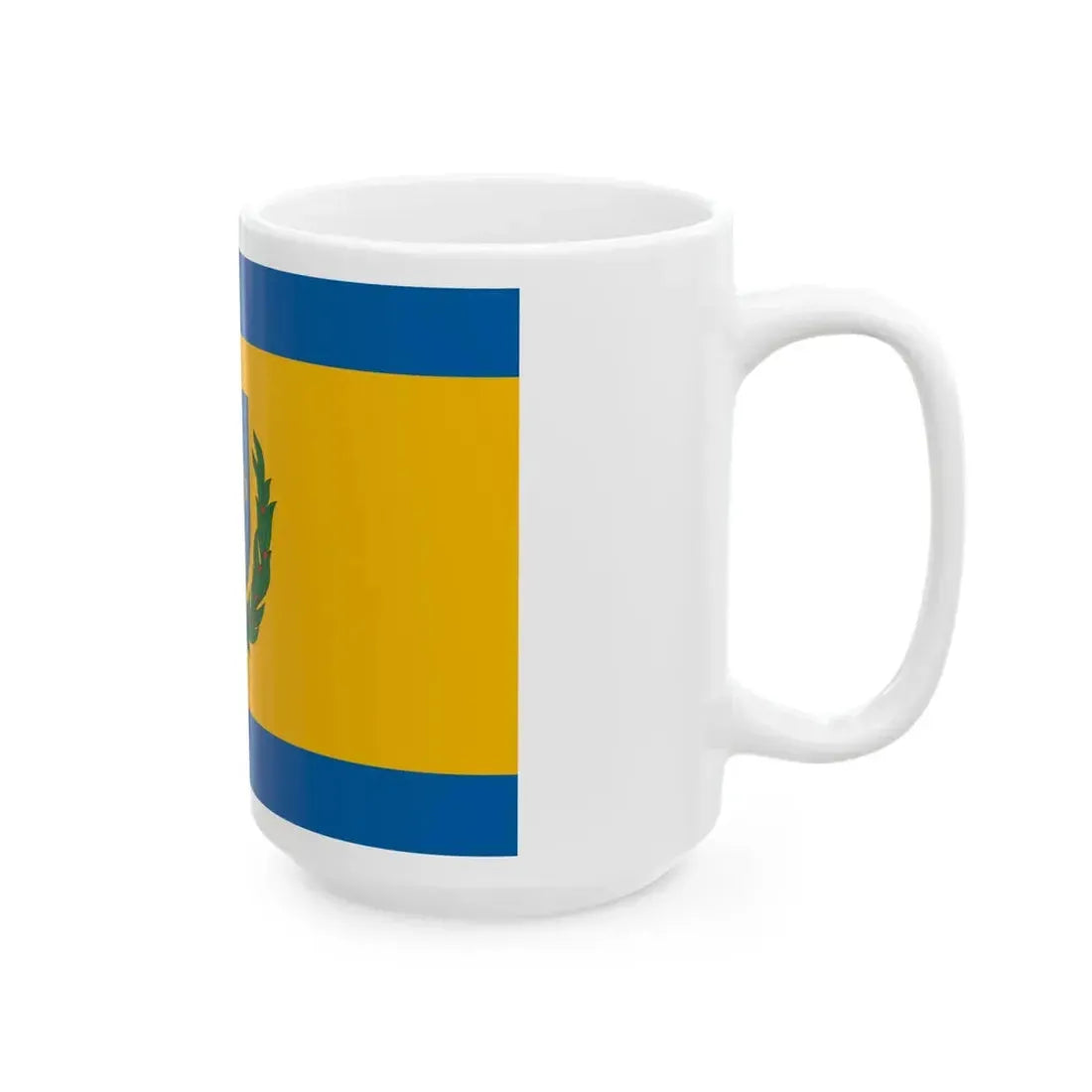 Flag of Segesd variant (Hungary) White Coffee Mug - Go Mug Yourself