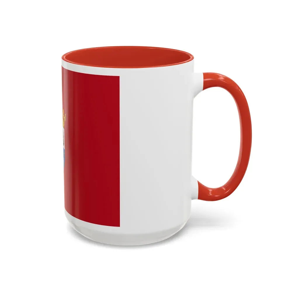 Flag of Segovia Spain - Accent Coffee Mug - Go Mug Yourself
