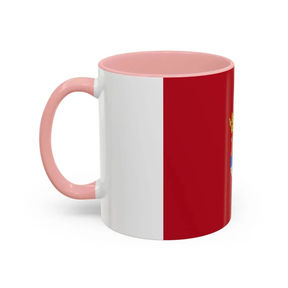 Flag of Segovia Spain - Accent Coffee Mug - Go Mug Yourself