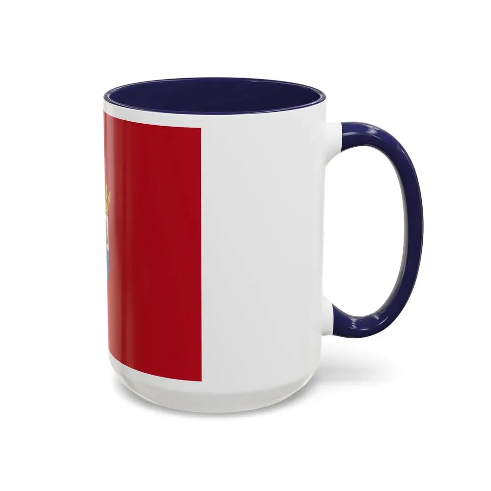 Flag of Segovia Spain - Accent Coffee Mug - Go Mug Yourself